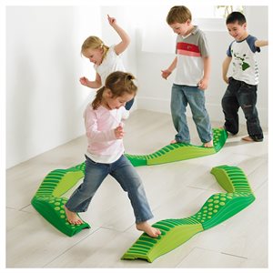 Parcours tactile WePlay, 8 pièces, vert