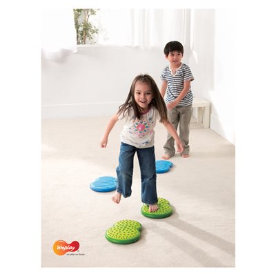 4 WePlay Inflatable Stepping Clouds Balance Course 4 WePlay Inflatable Stepping Clouds Balance Course
