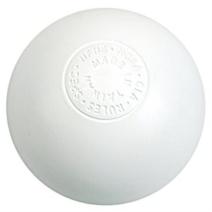 Official Lacrosse Ball, White