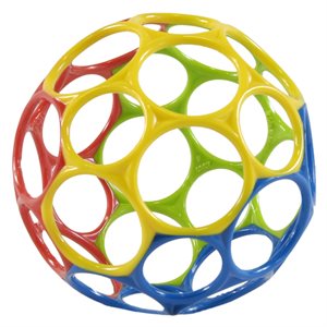 Balle de jeu trouée facile à attraper Oball, 10 cm (4")