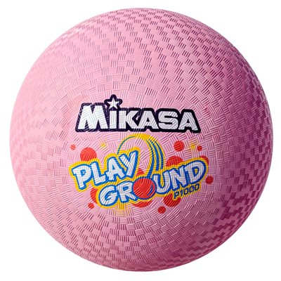 Ballon de jeu en caoutchouc rose Mikasa® «PlayGround», 25 cm (10") Ballon de jeu en caoutchouc rose Mikasa® «PlayGround», 25 cm (10")