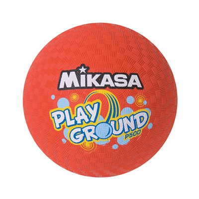 Ballon de jeu en caoutchouc rouge Mikasa® «PlayGround», 13 cm (5") Ballon de jeu en caoutchouc rouge Mikasa® «PlayGround», 13 cm (5")