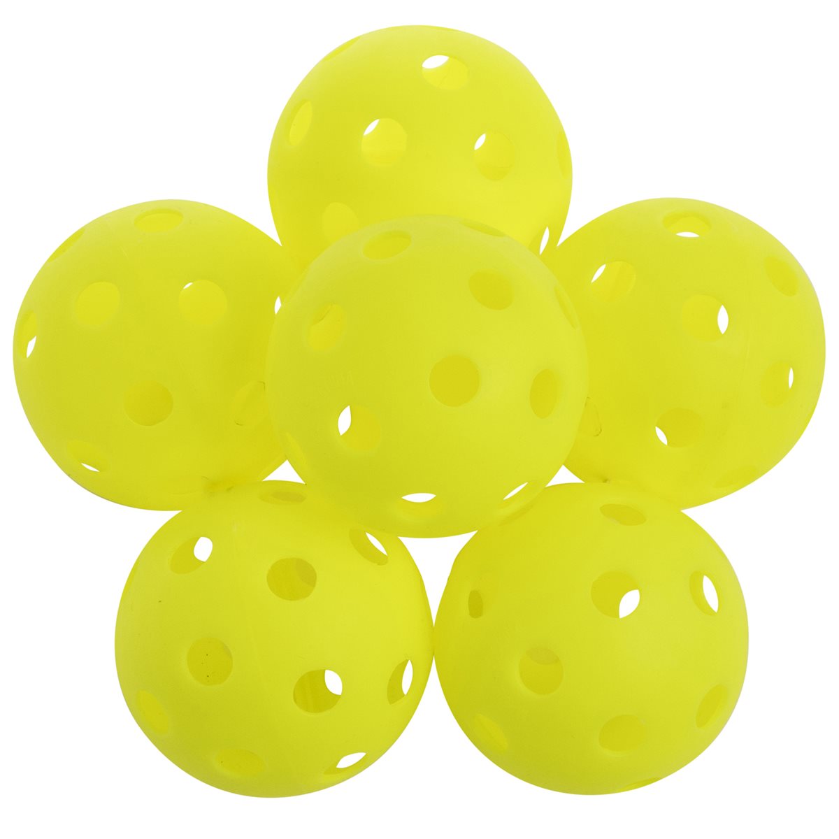Lot De 12 Balles De Pickleball Outdoor Avec 40 Trous – Haute élasticité, Sac De Rangement Inclus – Idéal Pour Jouer En Extérieur