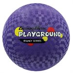 Ballon de jeu en caoutchouc résistant mauve