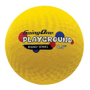 Ballon de jeu en caoutchouc résistant bleu