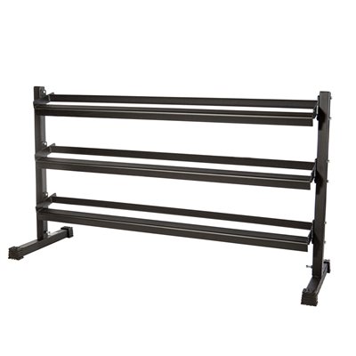 3-Tier Hexagonal Dumbbell Rack, 52"