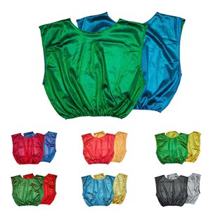 Dossard réversible en nylon pour adultes