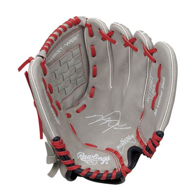 Gant de baseball et balle-molle Rawlings® «Sure Catch» junior en cuir, 28 cm (11") Gant de baseball et balle-molle Rawlings® «Sure Catch» junior en cuir, 28 cm (11")