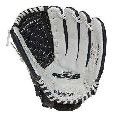 Gant de baseball et balle-molle Rawlings® «RSB» en cuir, 33 cm (13") Gant de baseball et balle-molle Rawlings® «RSB» en cuir, 33 cm (13")