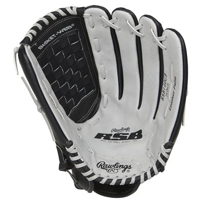 Gant de baseball et balle-molle Rawlings® «RSB» en cuir, 35,6 cm (14") Gant de baseball et balle-molle Rawlings® «RSB» en cuir, 35,6 cm (14")