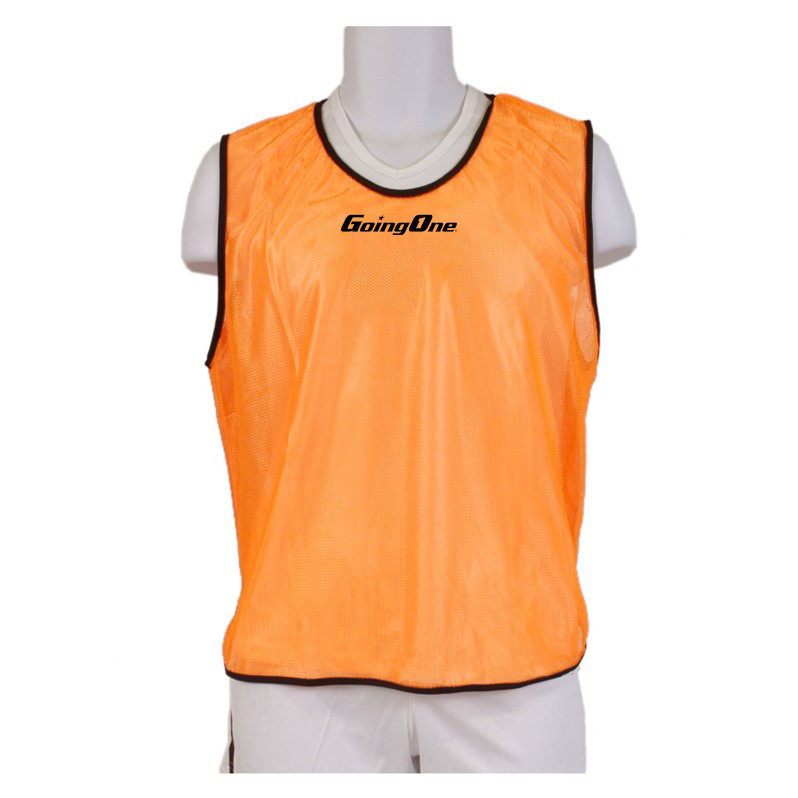 Going One Orange Mesh Pinnie
