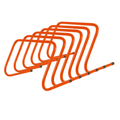 6 Plastic Agility Hurdles