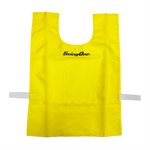 Dossard en nylon jaune avec élastique et velcro Going One pour enfants