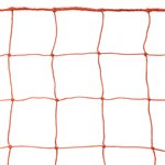 Pair of Orange Nets for Mini-Soccer Goals, 3 Mm, 5' X 8' X 2' X 4'