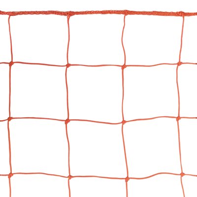 Paire de filets oranges pour buts de soccer séniors, 3 mm, 8' x 24' x 4' x 10' Paire de filets oranges pour buts de soccer séniors, 3 mm, 8' x 24' x 4' x 10'