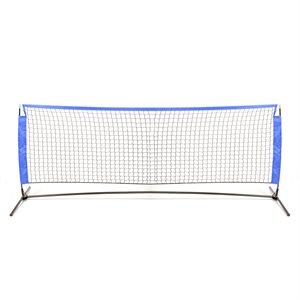 Ensemble de filet de tennis et pickleball portatif en aluminium, 3 m (10’)