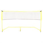 Portable Tennis and Volleyball Net and Poles Set