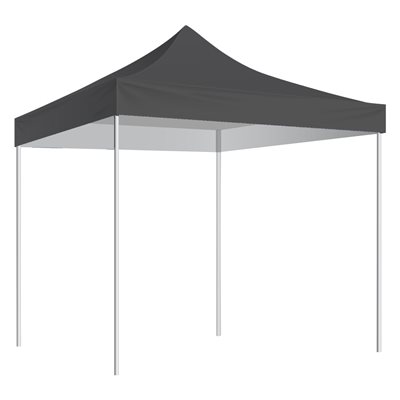 Abri pliant 10'x10' avec sac-housse, noir Abri pliant 10'x10' avec sac-housse, noir