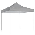 Folding Shelter with Slip-Over Bag 10'x10', Grey