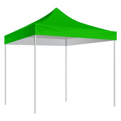 Abri pliant 10'x10' avec sac-housse,vert Abri pliant 10'x10' avec sac-housse,vert