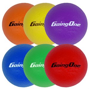Set of 6 Going One “Speedskin” Polyurethane-Covered High-Density Foam Balls