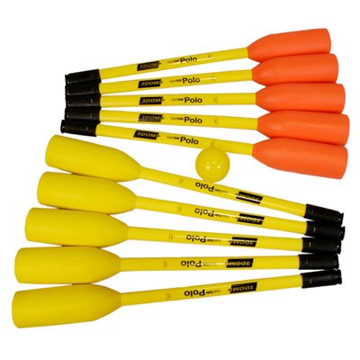jeu polo DOM, 10 bâtons et ballon jeu polo DOM, 10 bâtons et ballon