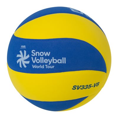 Ballon de volleyball de neige officiel Mikasa® «Snow Volleyball World Tour» Ballon de volleyball de neige officiel Mikasa® «Snow Volleyball World Tour»