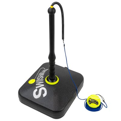 Appareil d'entraiment de tennis portatif «SwishBall» Appareil d'entraiment de tennis portatif «SwishBall»