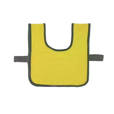 Dossard en polyester, 2-5 ans, jaune Dossard en polyester, 2-5 ans, jaune