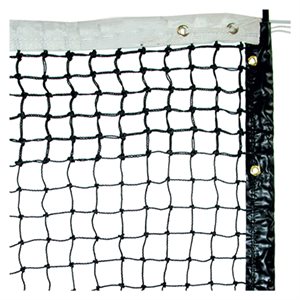 Filet de tennis en polyéthylène torsadé, 2,5 mm, 12,8 m (42')