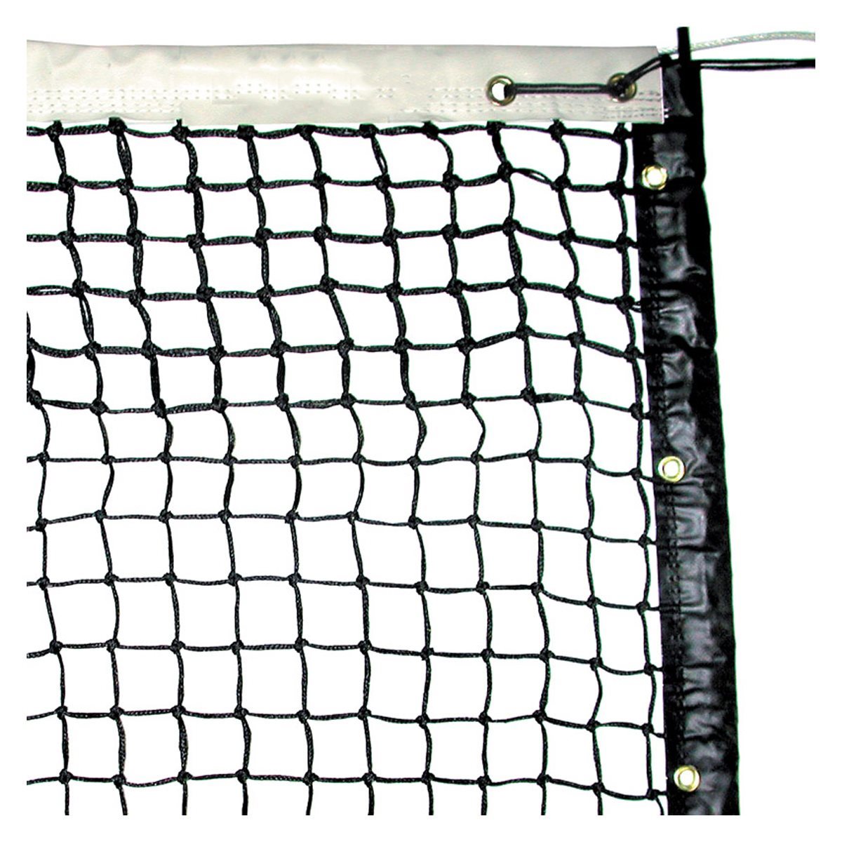 Filet De Tennis Tourna TGAF Adulte - Blanc - Fixation Robustes Pour Court