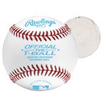 12 Rawlings Official T-Ball Polyvinyl Baseballs, 9"