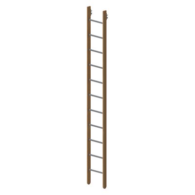 Wooden Vertical Ladder