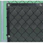 Vinyl Coated Polyester Windscreen, 6'