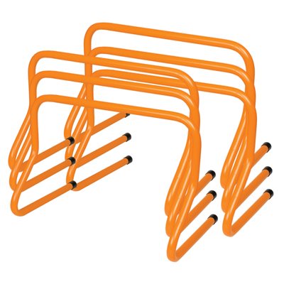 Ensemble de 6 haies d'agilité lourdes avec sac de transport Ensemble de 6 haies d'agilité lourdes avec sac de transport