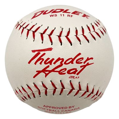 Balle de balle-molle Dudley® «Thunder Heat», 28 cm (11") Balle de balle-molle Dudley® «Thunder Heat», 28 cm (11")
