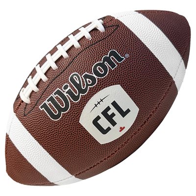 Official Wilson Cfl Ultimate Composite Leather Football, Senior #9