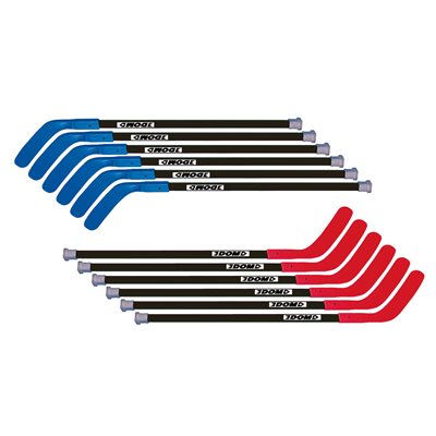 Ensemble de 12 bâtons de joueur de hockey DOM® «Excel», 114 cm (45") Ensemble de 12 bâtons de joueur de hockey DOM® «Excel», 114 cm (45")